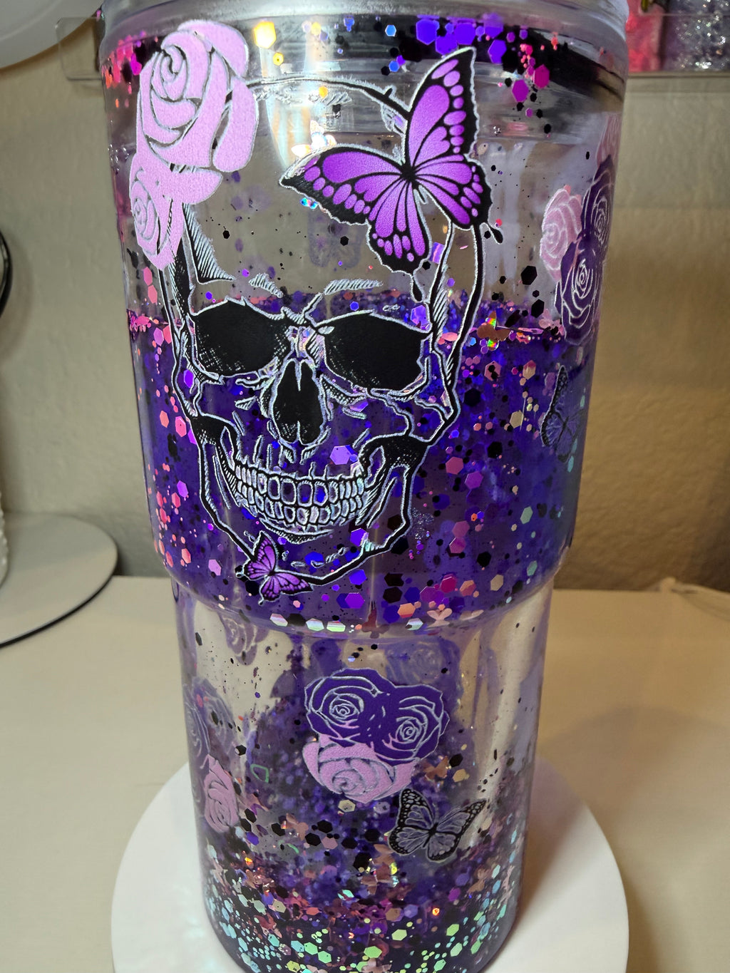 Pretty in Purple and Skulls