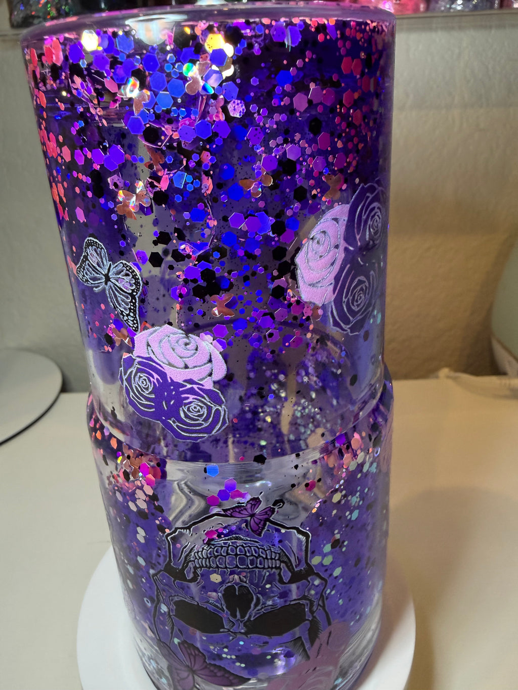 Pretty in Purple and Skulls
