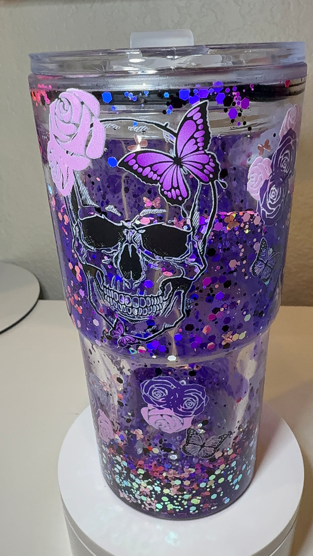 Pretty in Purple and Skulls