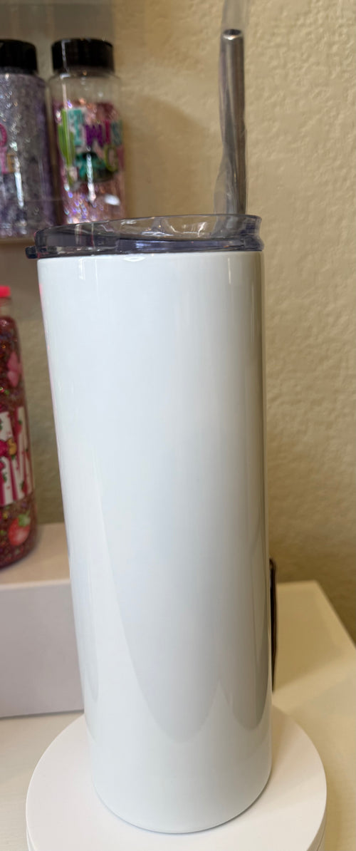 20 oz Customizable Stainless Steel Skinny Tumbler
