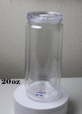 20oz Custom Acrylic Snow Globe Tumbler